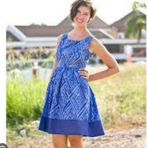 Global Mamas Hand Made In Ghana 100% Cotton printed Dress Sz Medium - Picture 5 of 8